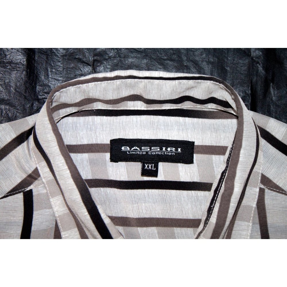 Bassiri Limited Collection Mens Short Sleeve Shirt - Picture 5 of 6